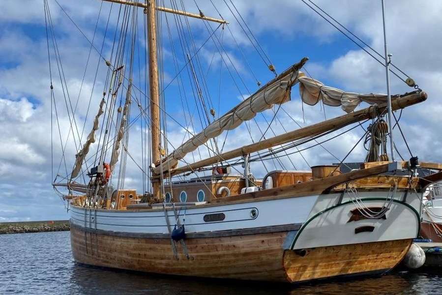 Segelboot Alma af Karmøy