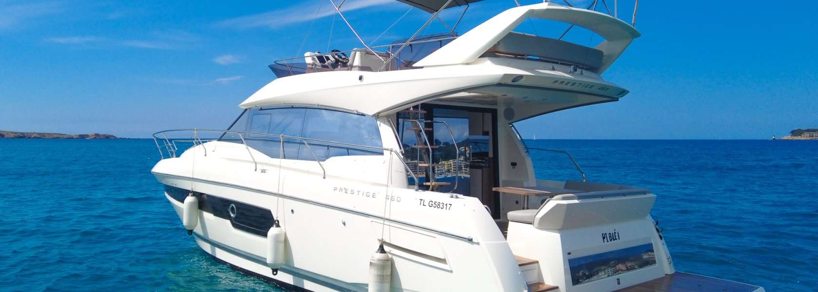 Barca a motore Prestige 460