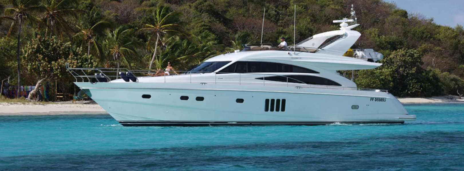 Motorboot Princess Flybridge 67