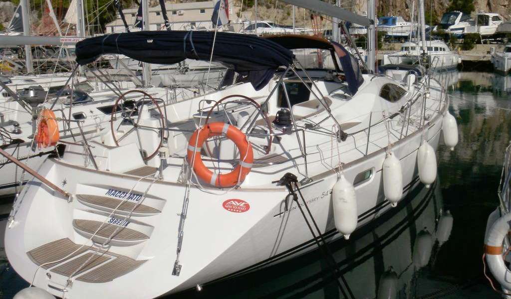 Парусная яхта Sun Odyssey 54