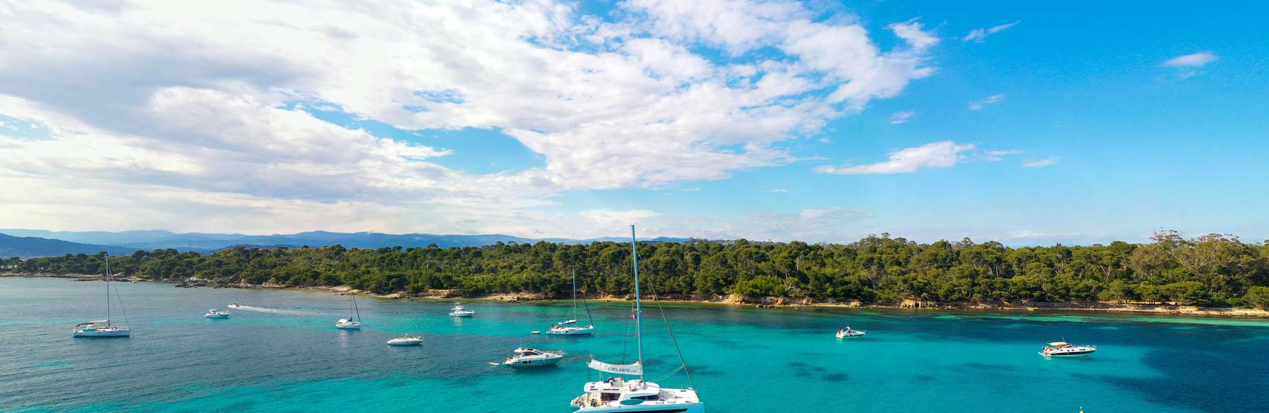 ¡El más bonito crucero en catamarán por la Costa Azul!