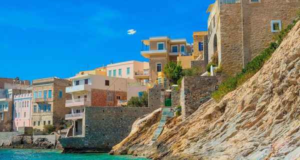 Motorkatamaran mieten Syros