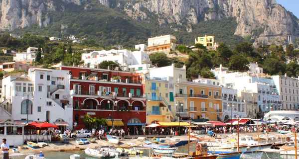 Catamaran charter Capri