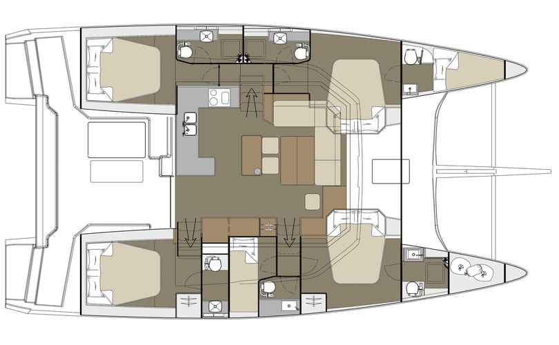 Photo Dufour 48 Catamaran