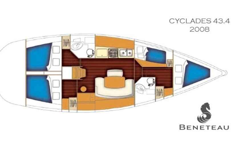 Photo Cyclades 43.3 (2007)