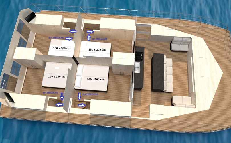 Upwind 50 Eco Catamaran