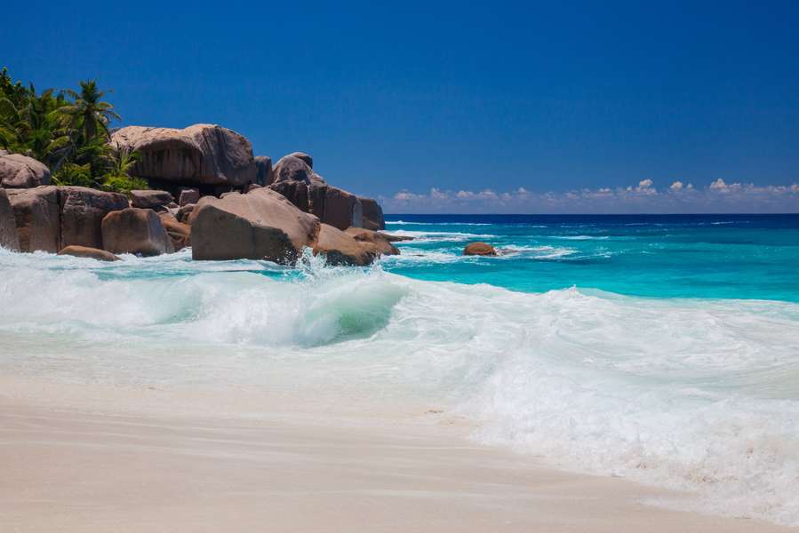 Seszele | Eleuthera 60 | Rejs katamaranem z Mahé do La Digue, Praslin i Silhouette