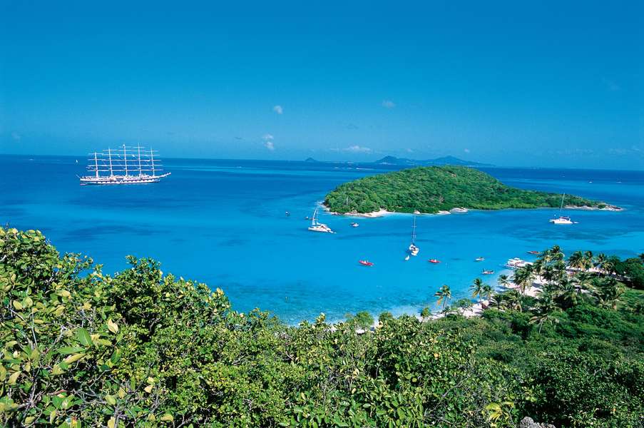 Photo Le Grenadine a bordo del Royal Clipper