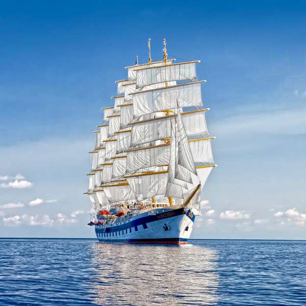Le Grenadine a bordo del Royal Clipper