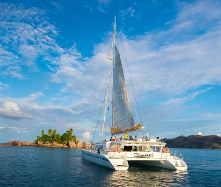 Seszele | Mojito 78 | Rejs katamaranem z Mahé do Coco, Curieuse i Praslin