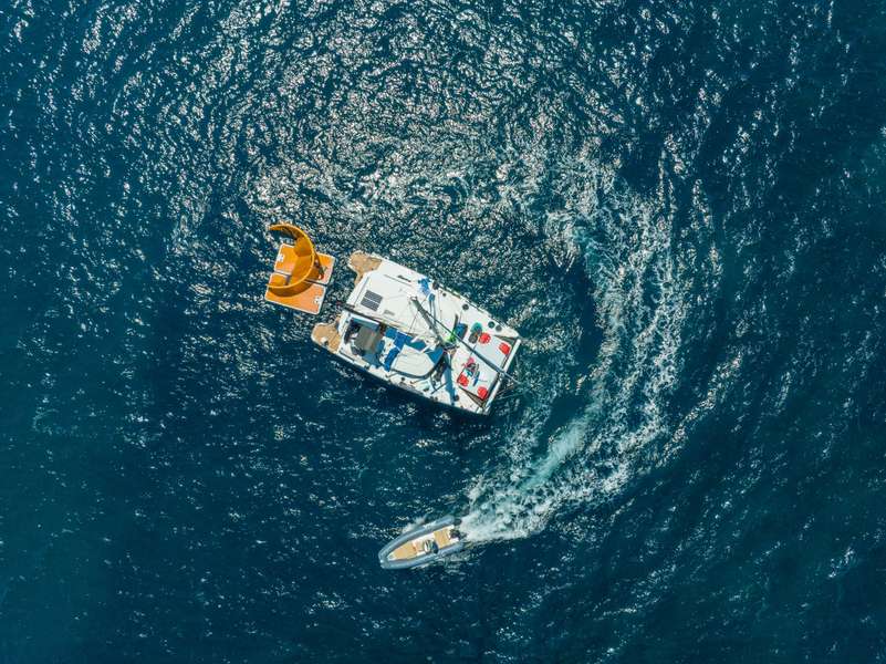 Croisière kitesurf en catamaran