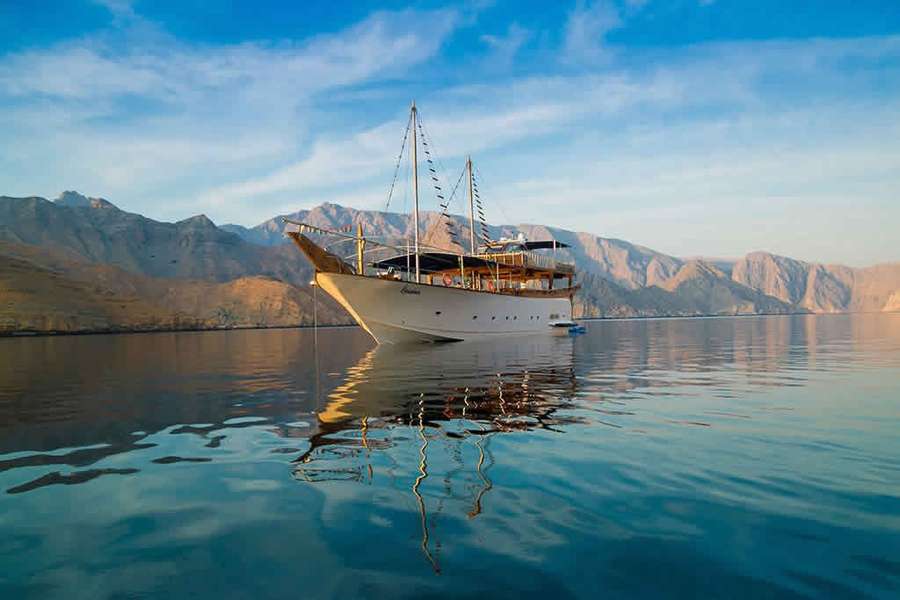 Oman & le détroit d'Ormuz en yacht de luxe