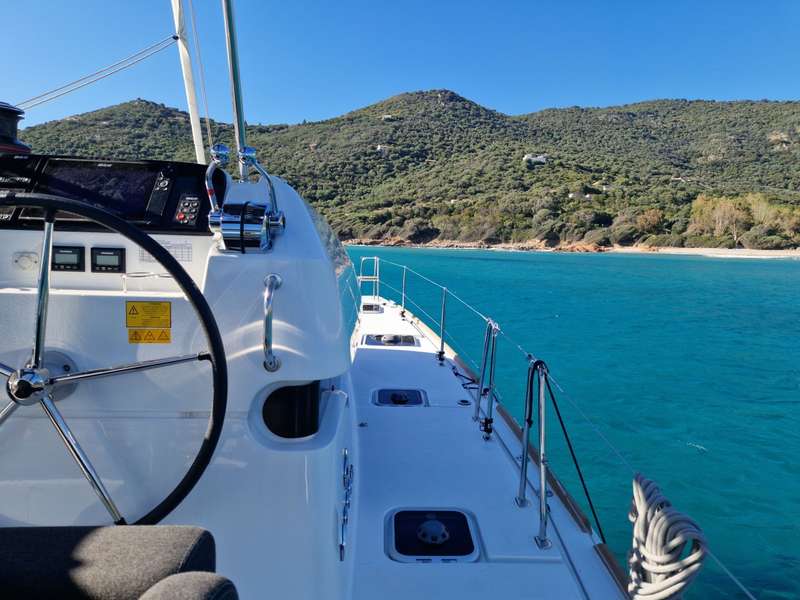 Photo Stage de catamaran en Corse