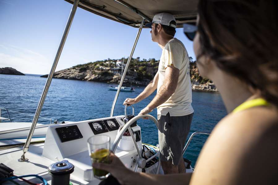 Photo Descubre Ibiza en un crucero en catamarán