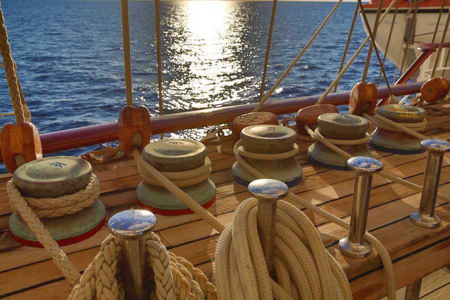 Photo Le Grenadine a bordo del Royal Clipper