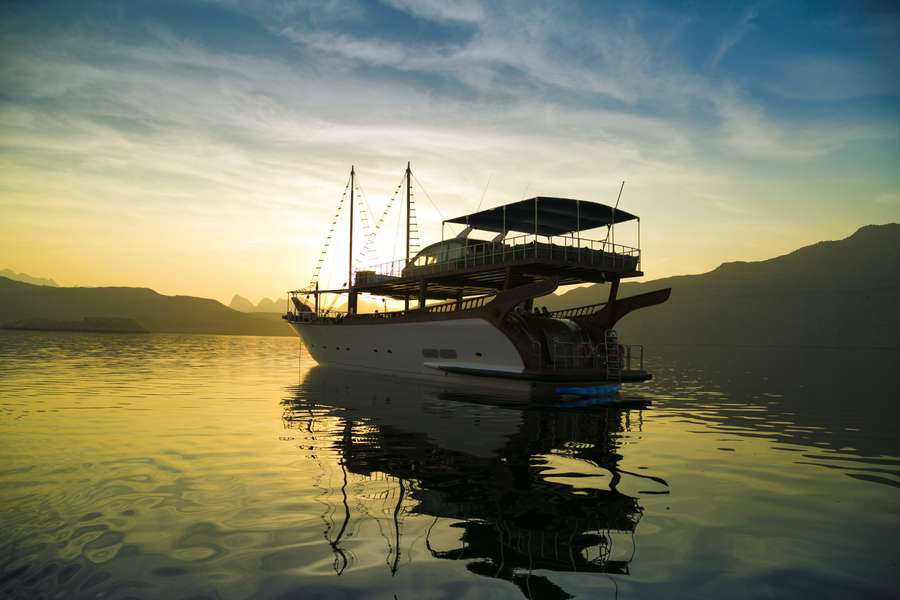 Photo Oman & le détroit d'Ormuz en yacht de luxe