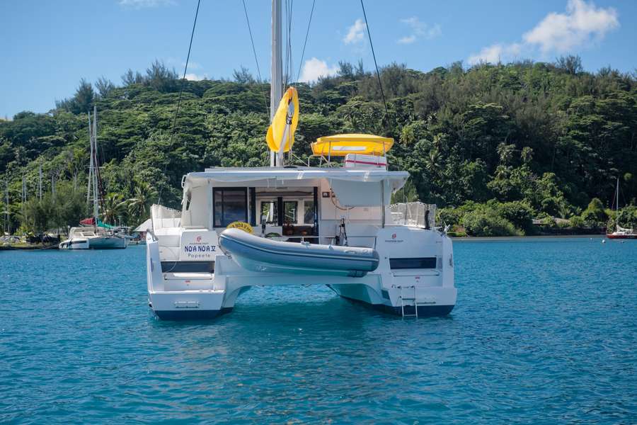 Photo Polinezja Francuska | Lucia 40 | Rejs katamaranem z Huahine na Bora Bora (w jedną stronę)