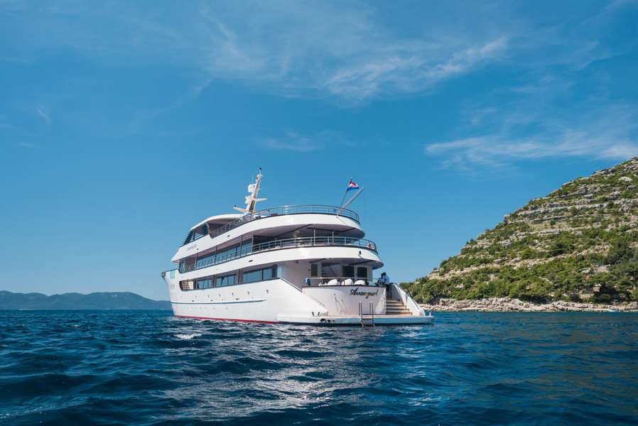 Photo Die Dalmatischen Inseln an Bord einer Yacht