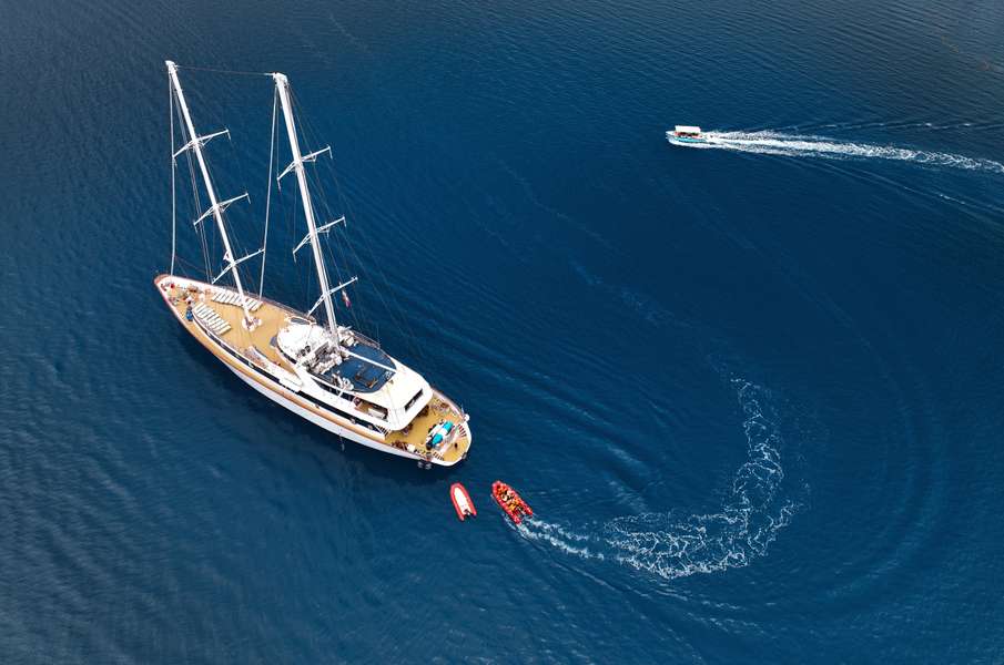 Photo Tahiti i jej wyspy jachtem