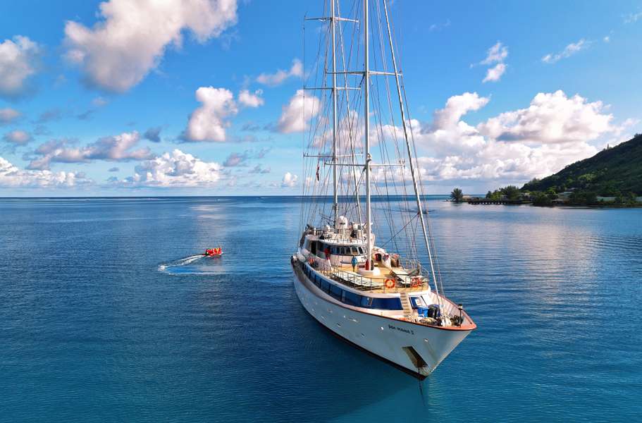 Photo Tahiti i jej wyspy jachtem