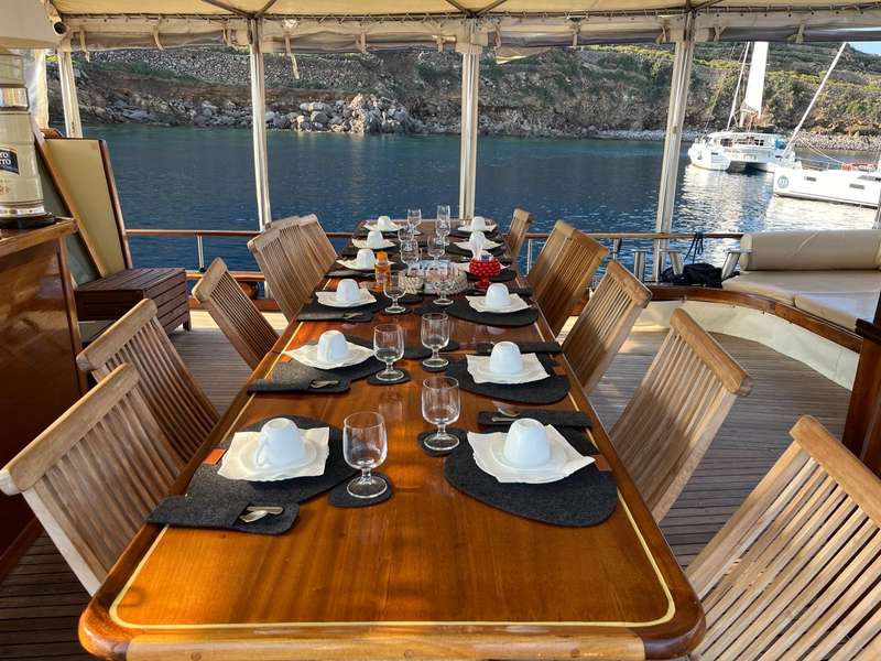 Photo Dalla Sicilia alle isole Eolie a bordo di Kaptan Yilmaz