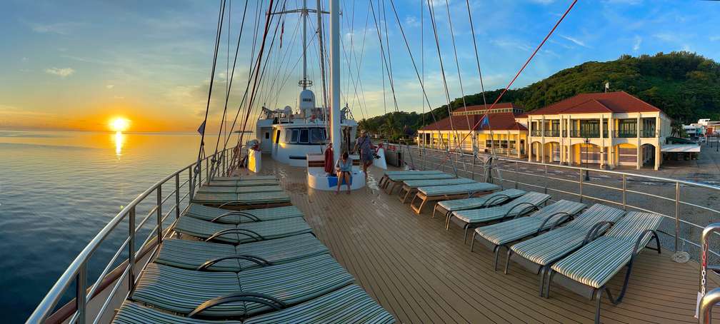 Photo Tahiti i jej wyspy jachtem