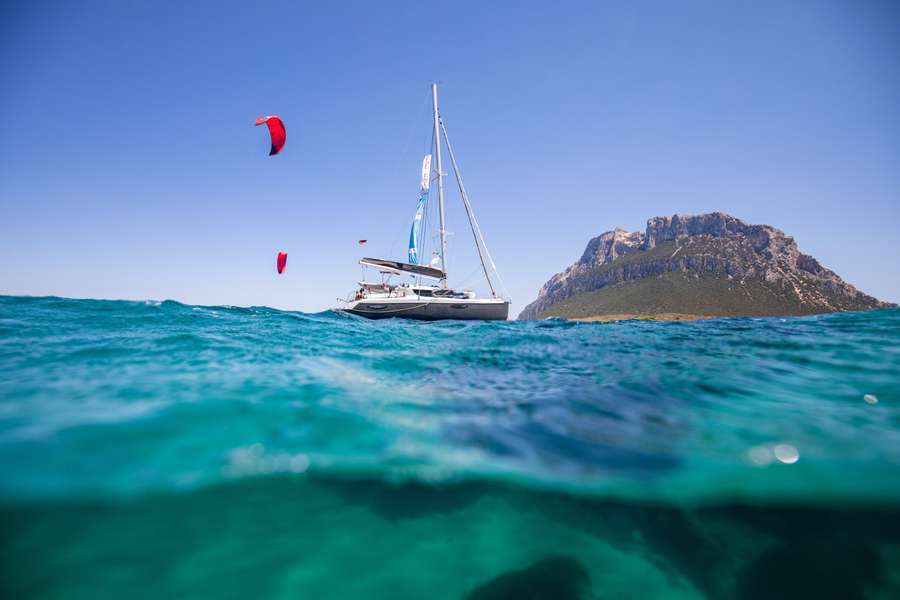 Photo Croisière kitesurf en catamaran