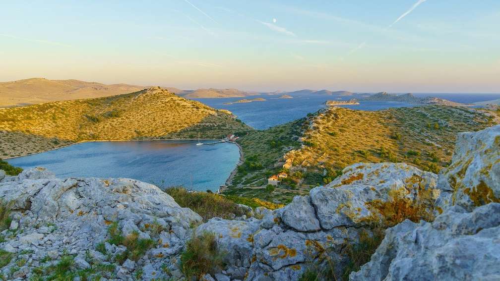 Photo Kroatien und das Kornati-Archipel mit dem Segelboot