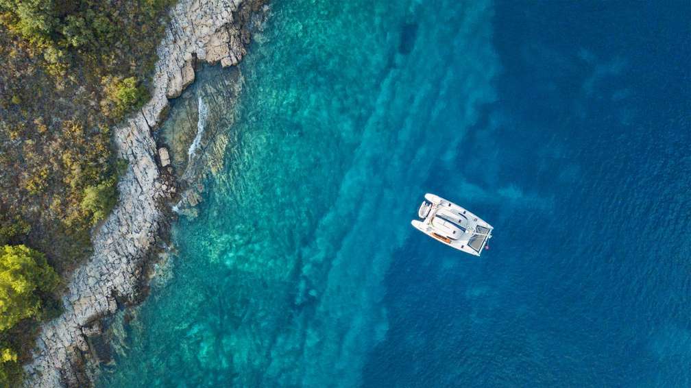 Photo Kroatien auf einer Lagoon 52F