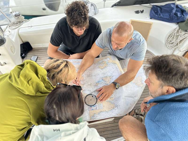 Photo Stage de voile en Grèce