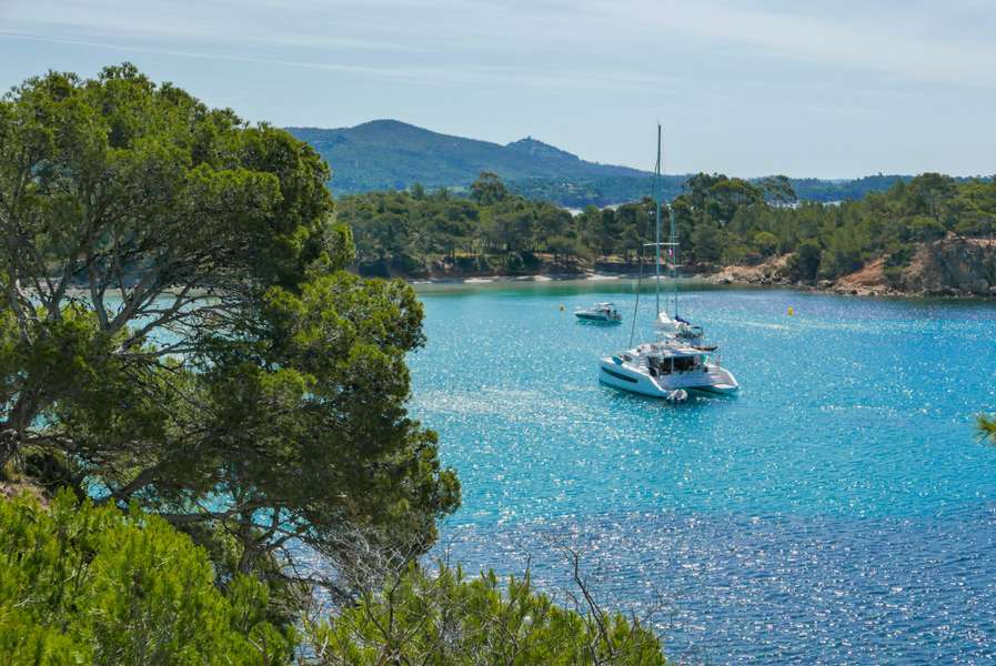Photo Die Côte d'Azur mit dem Katamaran