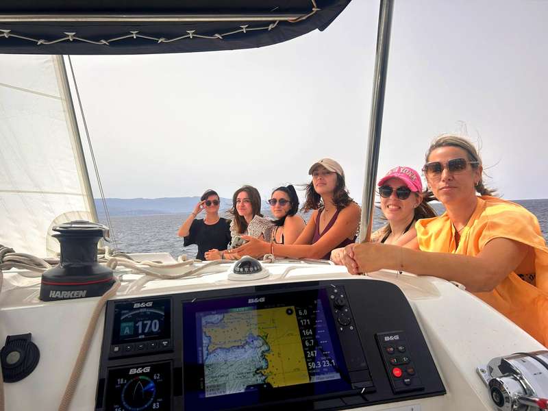 Photo Stage de catamaran en Corse