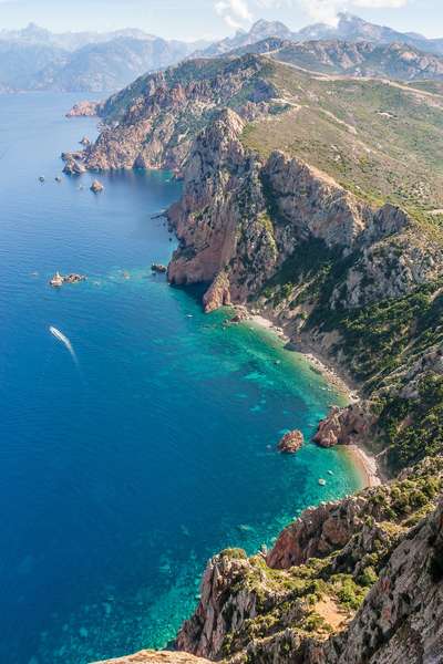 Photo L'ouest de la Corse en catamaran