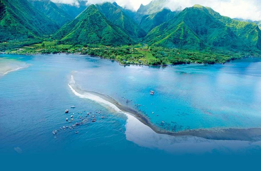 Photo Polinezja Francuska | Lagoon 620 | Rejs katamaranem z Raiatea na Bora Bora