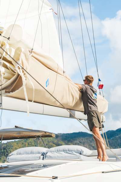 Photo Stage pratique de voile aux Grenadines