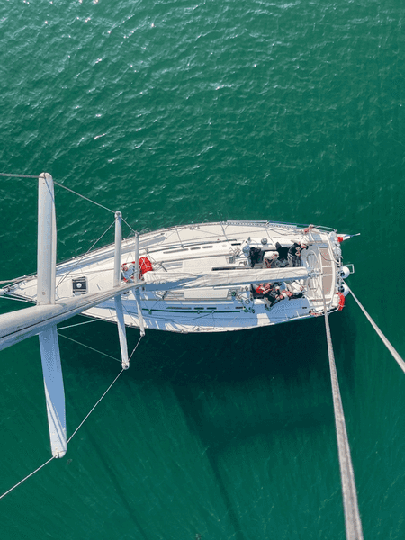 Photo Stage de voile de La Rochelle à la Bretagne Sud