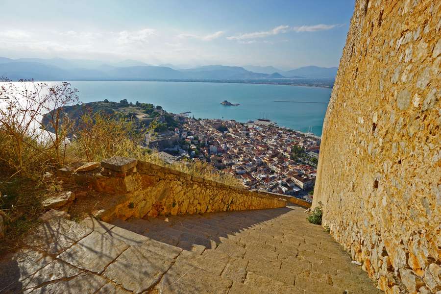 Photo Le Péloponesse à bord de la goélette, Galileo