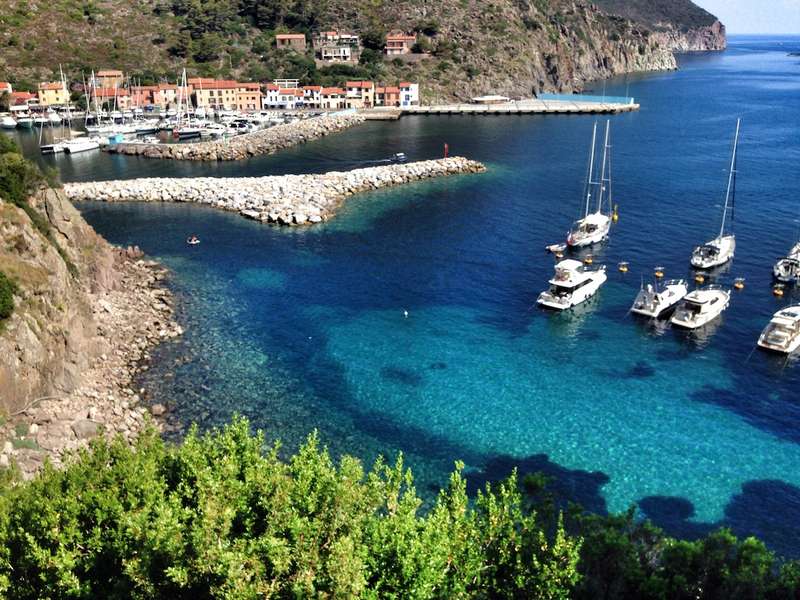 Photo Navigation en voilier entre l’île d’Elbe et la Corse