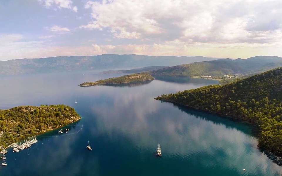 Photo 7 Tage an Bord einer traditionellen Gulet entlang der traumhaften türkischen Küste