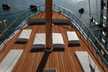Custom wooden motorsailer