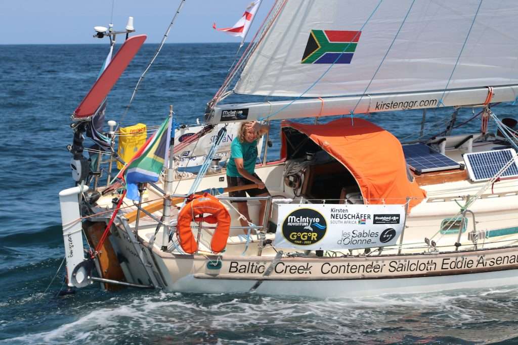 Eine Frau gewinnt eine ganz besondere Segelregatta: The Golden Globe Race 2022