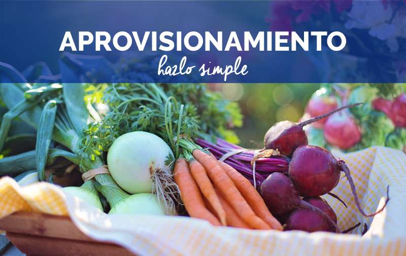 Guía de aprovisionamiento para tu chárter