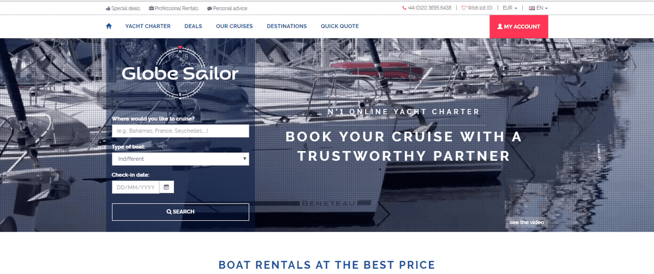 BPI joins forces with GlobeSailor, European leader in the online yacht charter