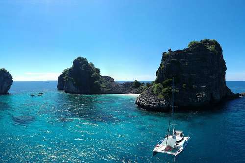 Les plus belles îles de la mer Andaman en catamaran