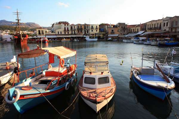 Le charme du petit port de Rethymnon