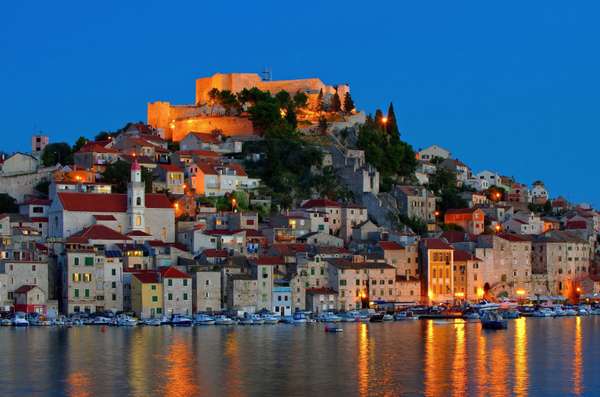 Sibenik y la fortaleza de San Miguel