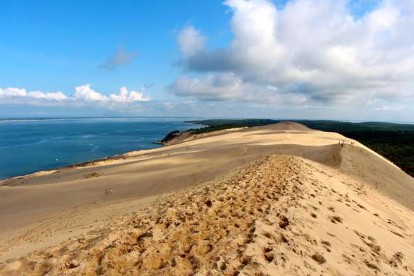 Montez au sommet de la dune du pilat