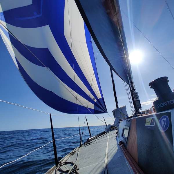Une descente sous spi