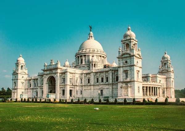 Le somptueux Victoria Memorial et son marbre blanc