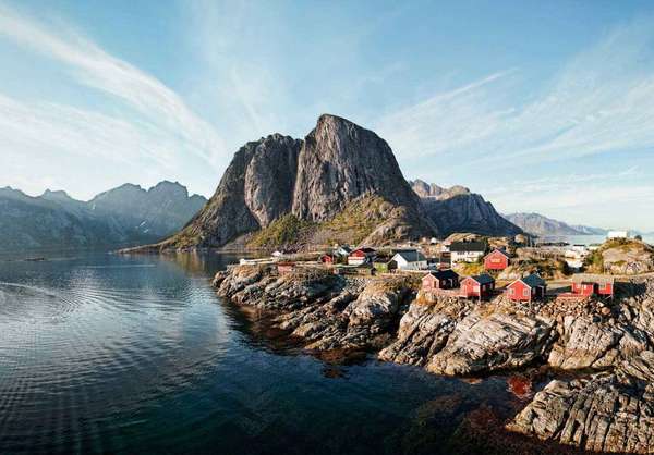 Vue de Hamnoy dans les îles Lofoten